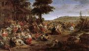 Peter Paul Rubens Lord Paul Feast Festival painting